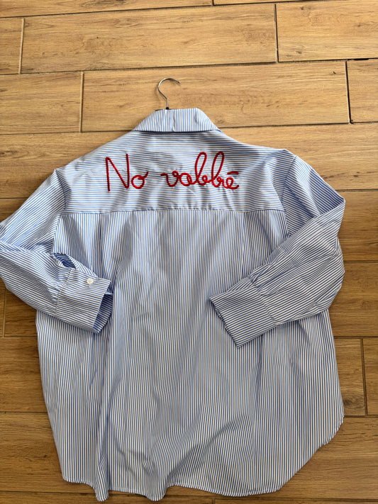 Camicia righe no vabbè